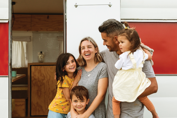 Caravan of love: a caravan makeover