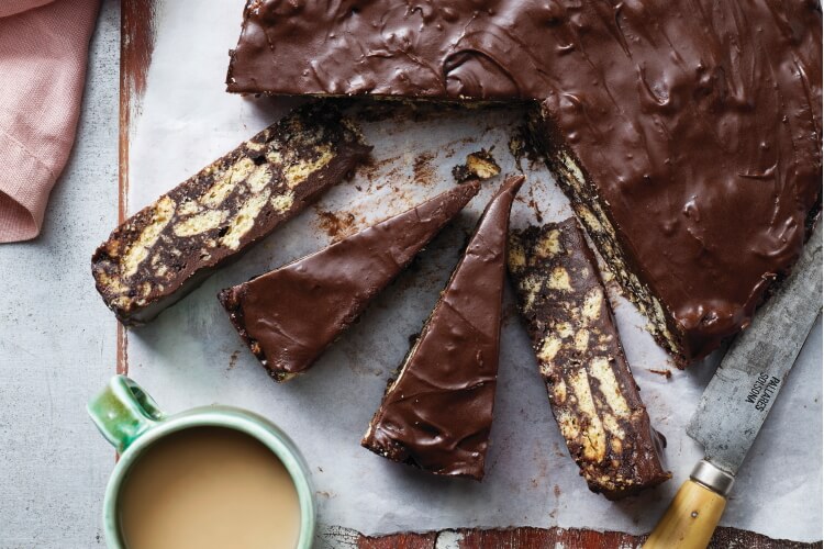 Recipe: Krispie Biscuit Cake