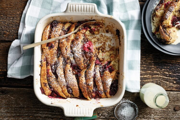 Recipe: Croissant Bread & Butter Pudding