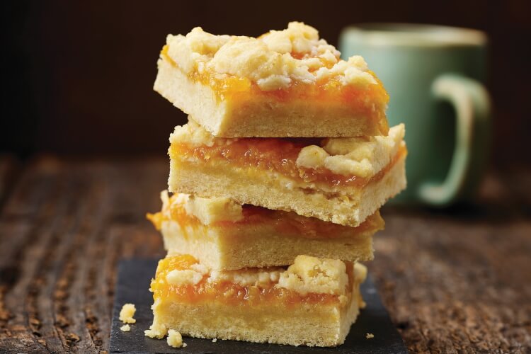 Recipe: Baked Apricot Slice
