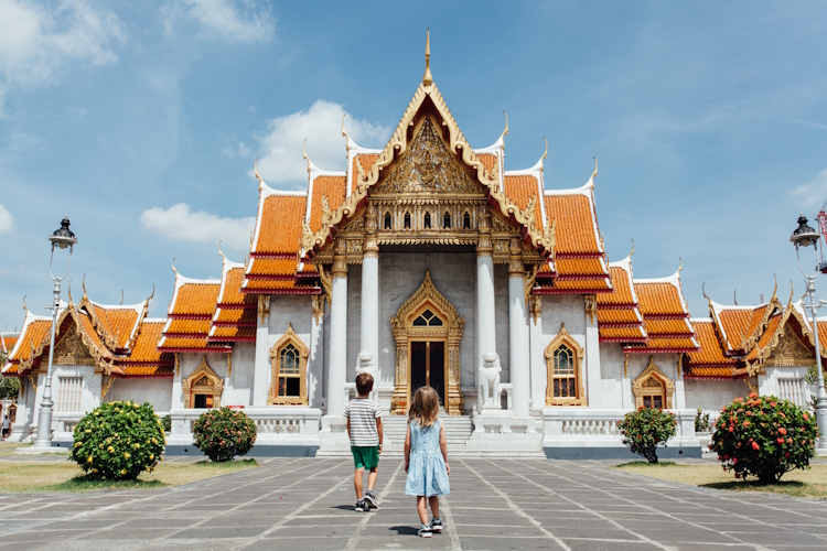 On tour in Thailand