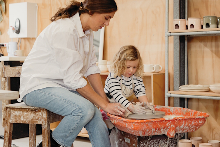 Meet the mum shaping family life and clay at JS Ceramics