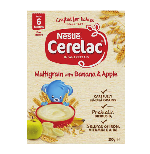 Nestle CERELAC Multigrain with Banana and Apple Baby Cereal