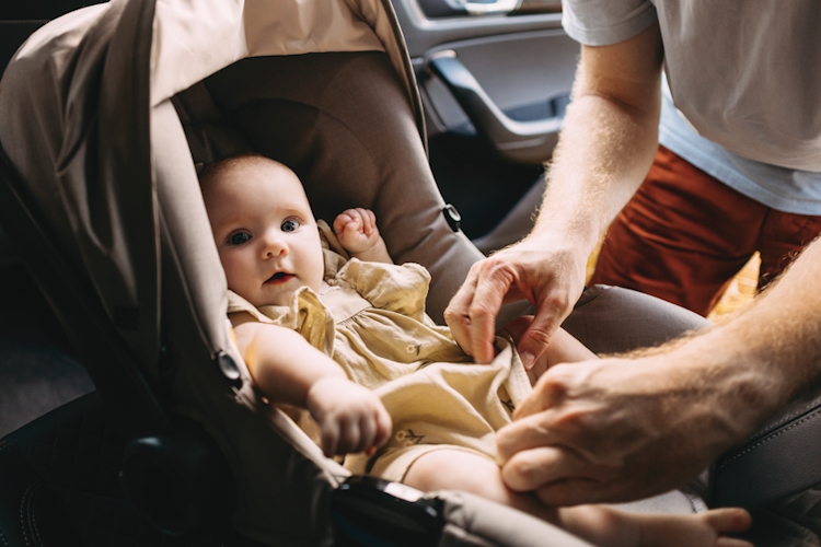How long can babies safely sleep in a car seat?